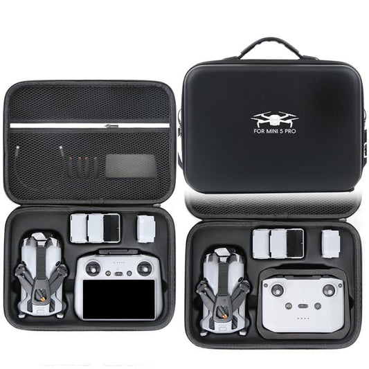 Bolsa organizadora integrada de PU para DJI Mini 5 Pro Fly More