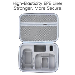 Bolsa organizadora integrada de PU para DJI Mini 5 Pro Fly More