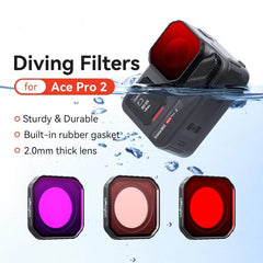 Filtro de buceo Magisn para Insta360 Ace Pro 2