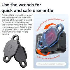 Filtro de buceo Magisn para Insta360 Ace Pro 2