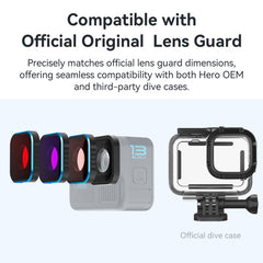 Filtro de buceo aMagisn para GoPro HERO13 Black /12 Black