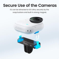 Base magnética de liberación rápida para cámara Insta360 Go Ultra