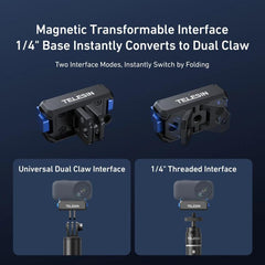 Adaptador de carga recargable con base magné...
