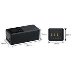 Cargador de 3 canales LKTOP UC342 de 200 W p...