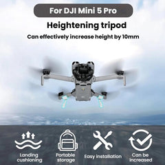 Tren de aterrizaje extensible para dron DJI Mini 5 Pro (1 par)