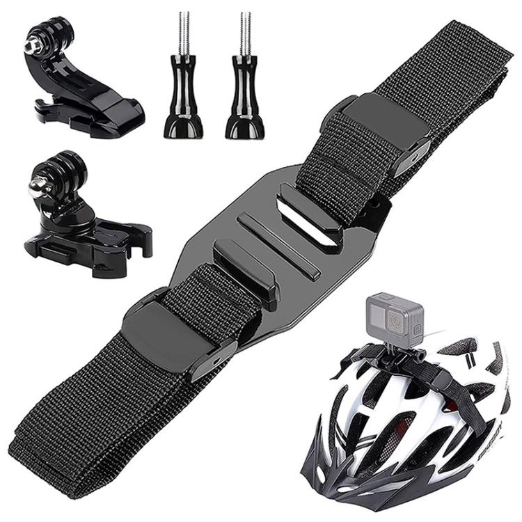Soporte universal para cámara en casco de bicicleta