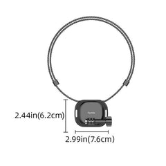 Soporte magnético para cámara de acción Flymile para montar en el cuello