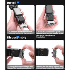 Adaptador de carga magnético Flymile para DJI Osmo Pocket 3