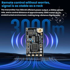 Receptor FPV para drones de carreras de larg...