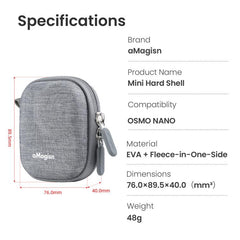 Funda rígida aMagisn Mini para la cámara DJI Osmo Nano