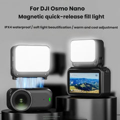 Luz de relleno para selfies con DJI Osmo Nano Flymile