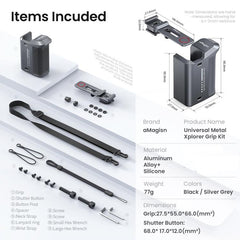 Kit de empuñadura metálica universal para cámara Amagisn Explorer