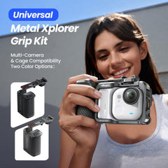 Kit de empuñadura metálica universal para cámara Amagisn Explorer