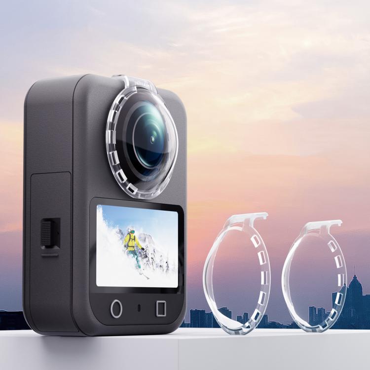 Protector de lente antivaho con clip para DJI Osmo 360