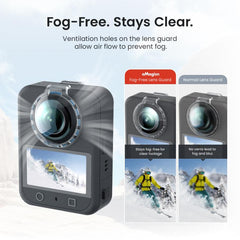 Protector de lente antivaho con clip para DJI Osmo 360