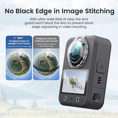 Protector de lente antivaho con clip para DJI Osmo 360