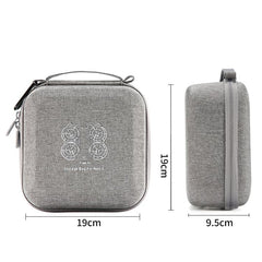 Estuche rígido compacto y portátil con clip ...