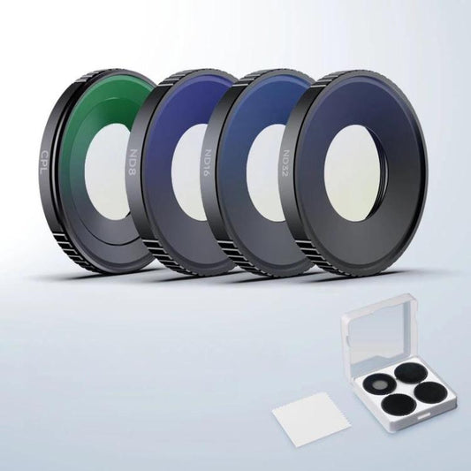 Kit de filtros 4 en 1 para la cámara DJI Osmo Action 6