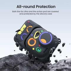 Funda de silicona colorida aMagisn para Insta360 Go Ultra