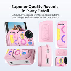 Funda de silicona colorida aMagisn para Insta360 Go Ultra