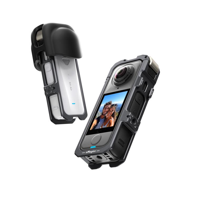Para Insta360 X4 Air, jaula metálica de libe...