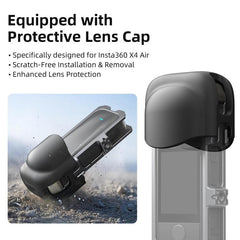 Para Insta360 X4 Air, jaula metálica de libe...