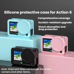 Funda de silicona Flymile para cámara de acción DJI Osmo Action 6