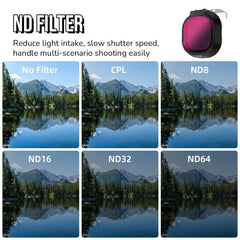 Filtros RCSTQ para drones DJI Neo 2, polariz...