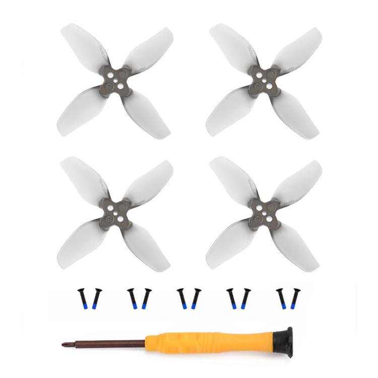 Para DJI Neo 2 RCSTQ 2 pares de hélices espirales de cuatro aspas