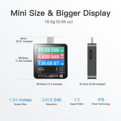 Probador de carga rápida USB-C POWER-Z KM003C