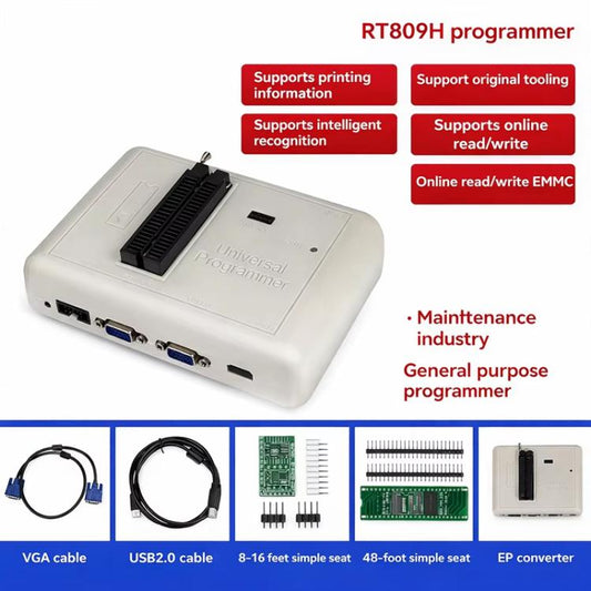 RT809H Programador universal EMMC Lector/gra...