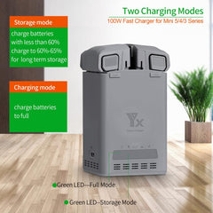 Cargador de batería YX de 100 W para DJI Min...