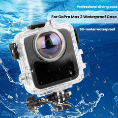 Carcasa impermeable para GoPro MAX2, estuche...