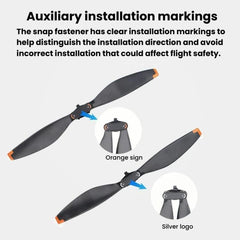 Hélices de repuesto (4 unidades) para DJI Mini 5 Pro