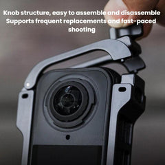 Funda protectora metálica PGYTECH para Insta360 X4 Air