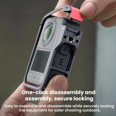 Para DJI Osmo 360 PGYTECH Jaula metálica con marco extendido