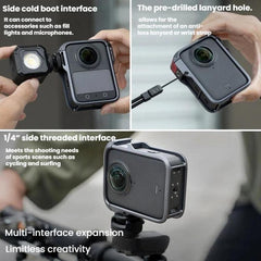 Para DJI Osmo 360 PGYTECH Jaula metálica con marco extendido
