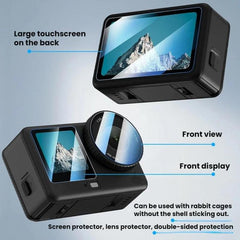 Protector de pantalla para lente de cámara Flymile para DJI Osmo Action 6