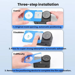Protector de pantalla para lente de cámara Flymile para DJI Osmo Action 6