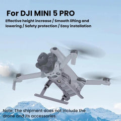 Tren de aterrizaje de altura extendida BRDRC para DJI Mini 5 Pro