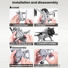 Tren de aterrizaje de altura extendida BRDRC para DJI Mini 5 Pro