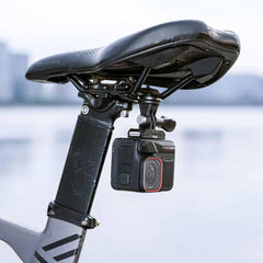 Soporte universal para riel de sillín de bicicleta aMagisn para cámaras de acción