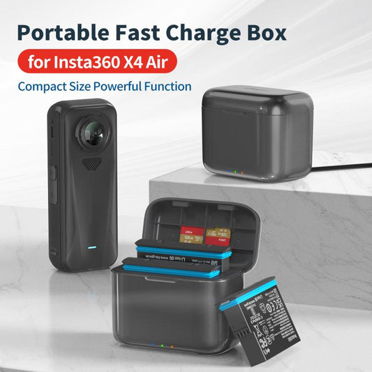 Estuche de carga rápida AMagisn para Insta36...