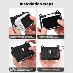 Funda protectora de silicona Flymile para Insta360 Go Ultra