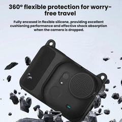 Funda protectora de silicona Flymile para Insta360 Go Ultra