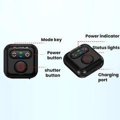 Controlador Bluetooth inteligente Flymile de 51 m para cámaras de acción