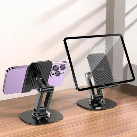 Soporte para teléfono de aleación de aluminio con rotación de 360 grados, K69 (2 unidades)