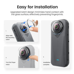Protectores de lente estándar aMagisn para Insta360 X4 Air