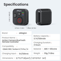 Disparador remoto Bluetooth aMagisn para DJI...