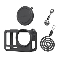 Funda de silicona aMagisn con tapa para lente para DJI Osmo Action 6